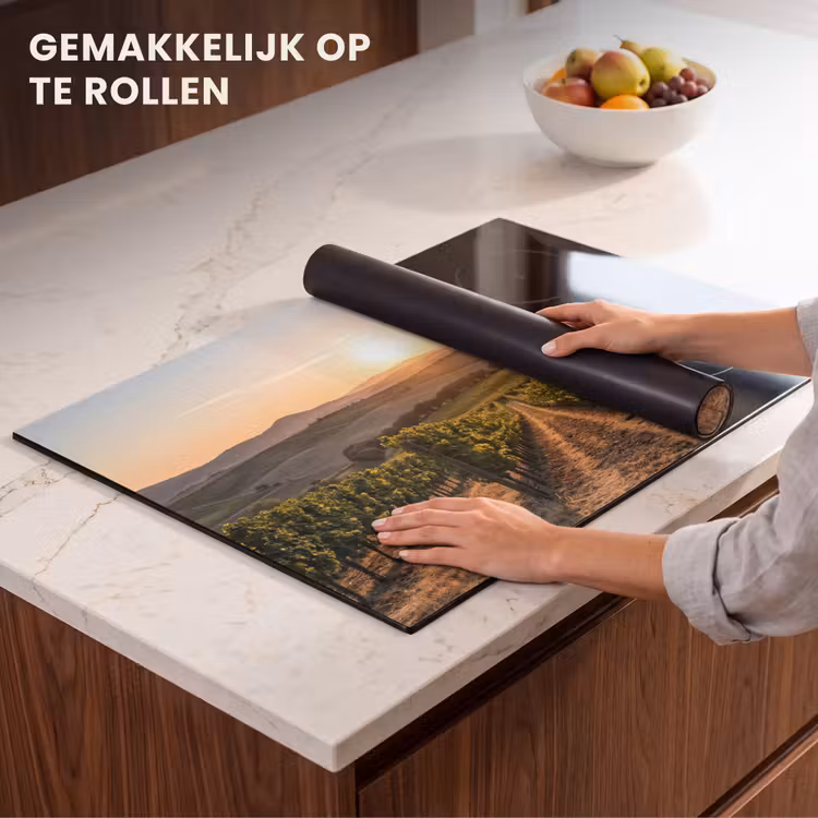 Inductie beschermer - Wijngaard - Zonsondergang - Landschap — 7