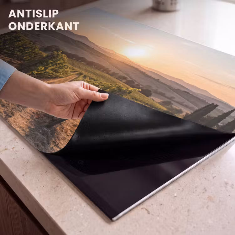 Inductie beschermer - Wijngaard - Zonsondergang - Landschap — 9