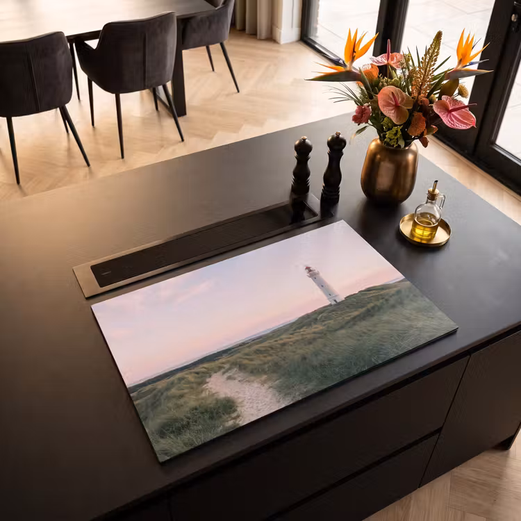 Inductie beschermer - Vuurtoren - Duinlandschap - Zee — 5