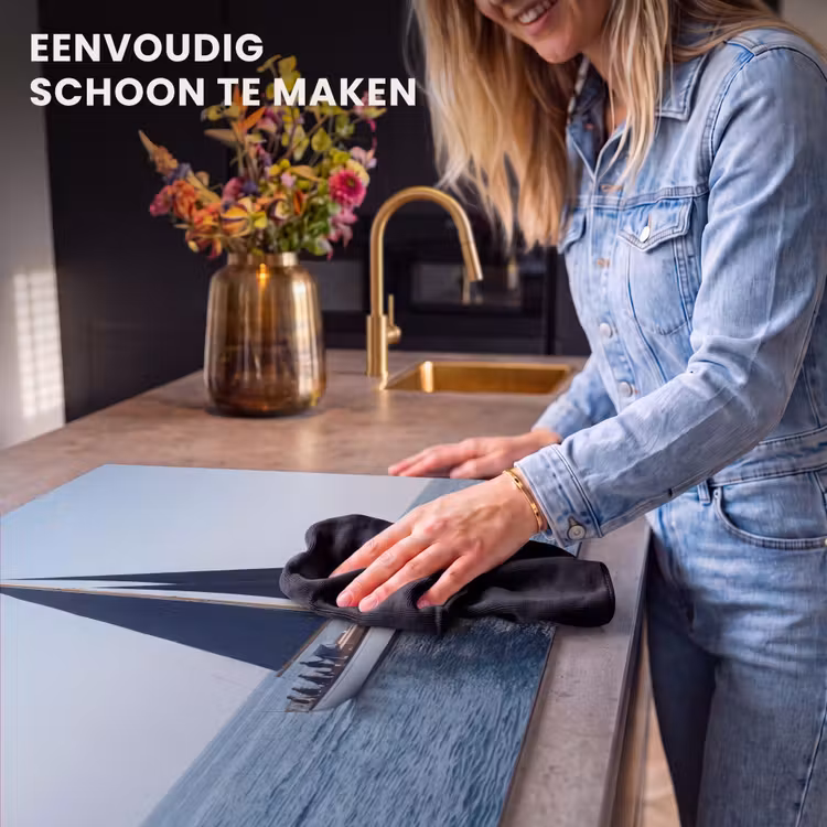 Inductie beschermer - Zeilboot - Zee - Blauw — 6