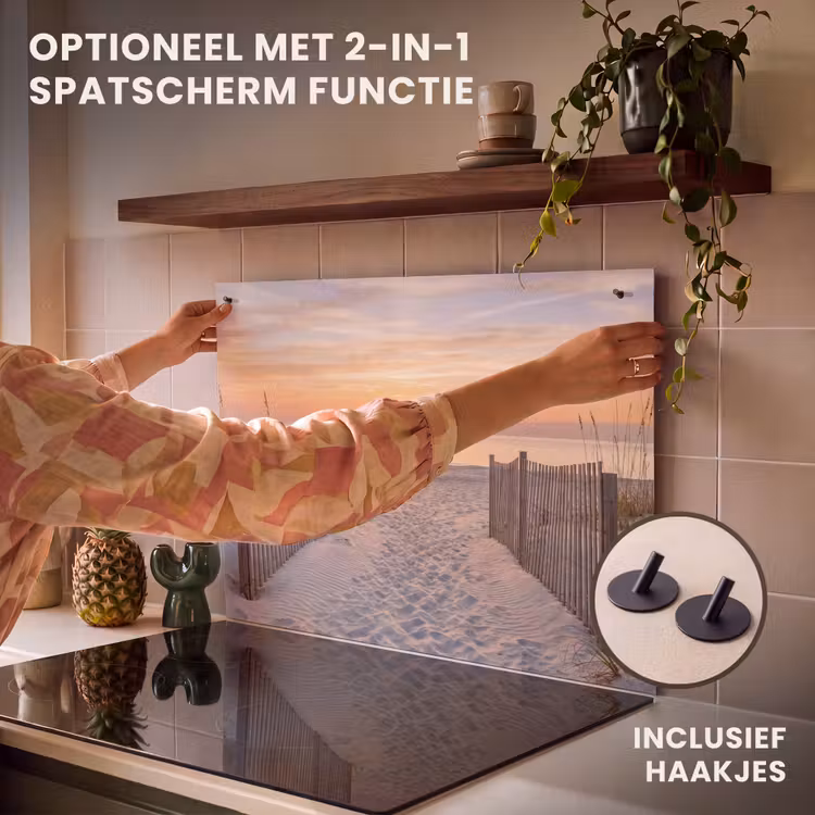 Inductie beschermer - Zonsondergang - Strand - Zand — 10