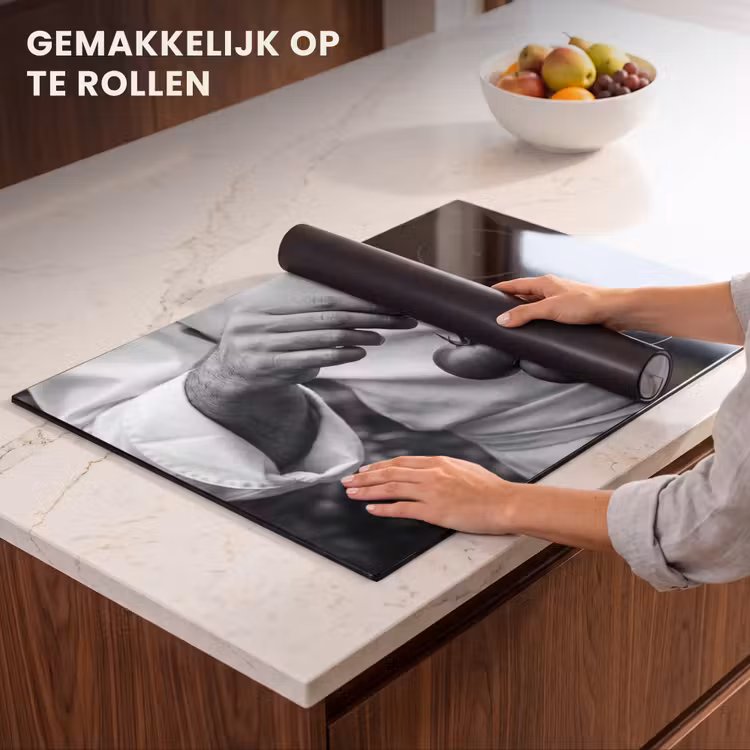 Inductie beschermer - Tomaten - Chef - Zwart - Wit — 7