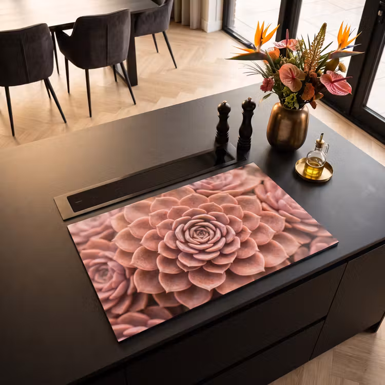 Inductie beschermer - Vetplant - Organisch - Roze — 5