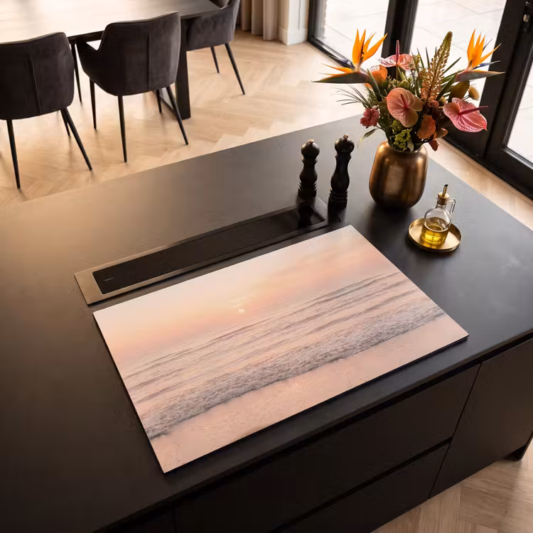 Inductie beschermer - Zon - Strand - Roze — 5