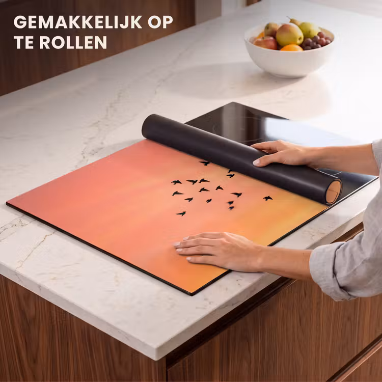 Inductie beschermer - Zwerm - Vogels - Oranje — 7