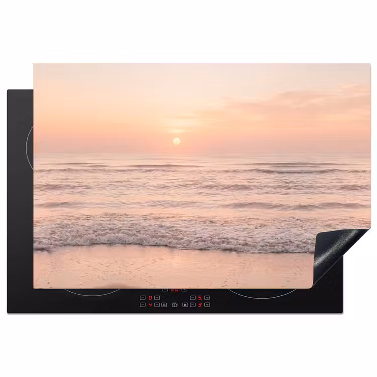 Inductie beschermer - Zon - Strand - Roze — 1