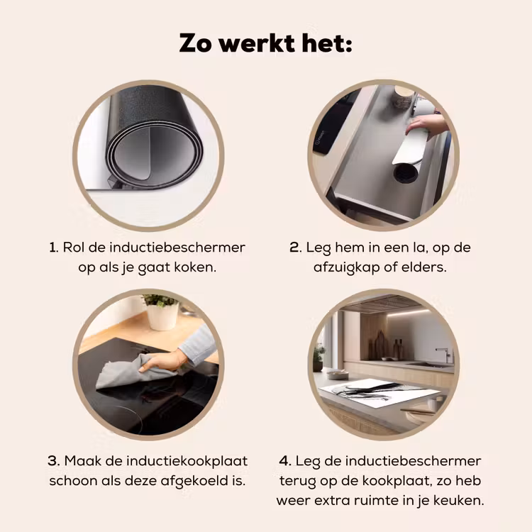 Inductie beschermer - Vrouw - Sluier - Portret - Zwart - Wit - Artistiek — 7