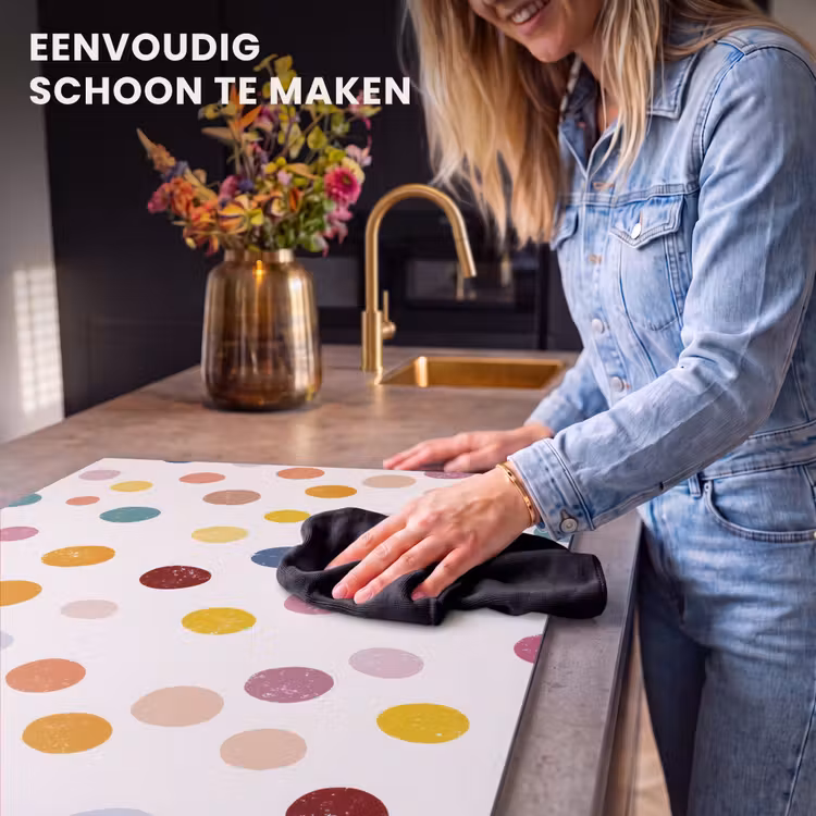 Inductie beschermer - Stippen - Subtiel - Kleurrijk — 6