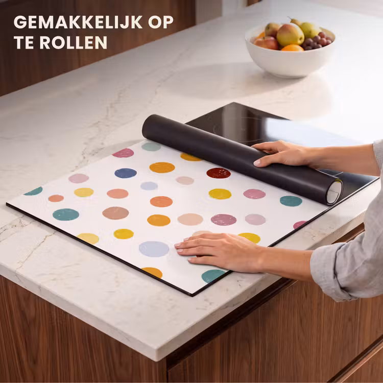 Inductie beschermer - Stippen - Subtiel - Kleurrijk — 7