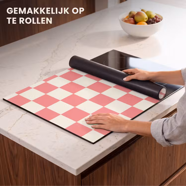 Inductie beschermer - Traditioneel - Patroon - Roze — 7