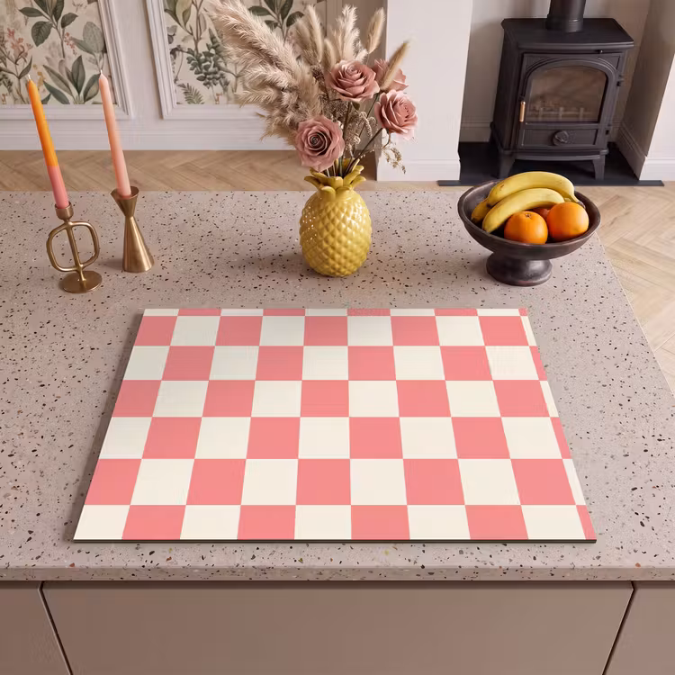 Inductie beschermer - Traditioneel - Patroon - Roze — 2