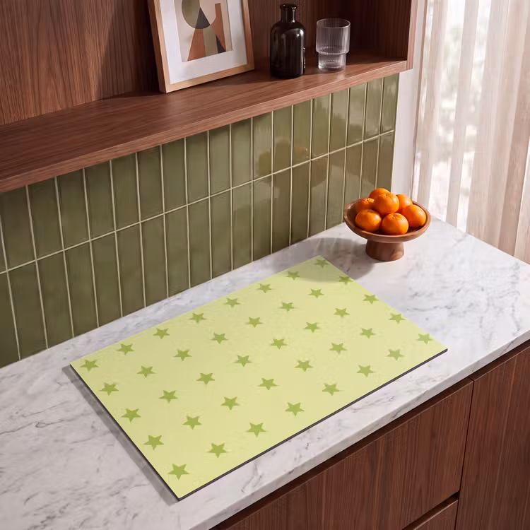 Inductie beschermer - Sterren - Patroon - Groen — 8