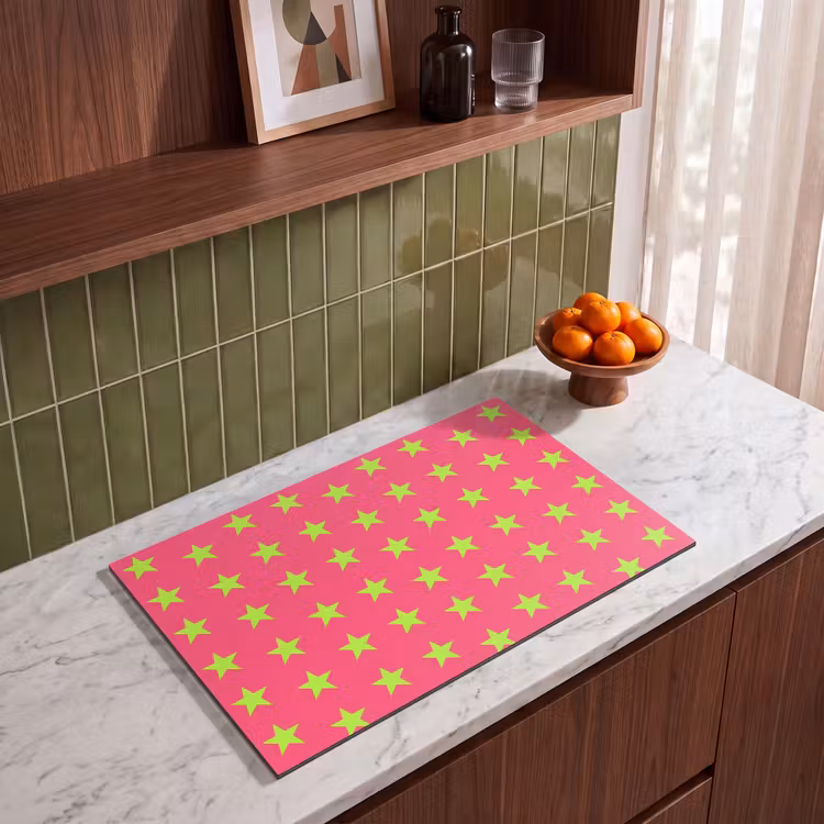 Inductie beschermer - Sterren - Patroon - Roze — 8