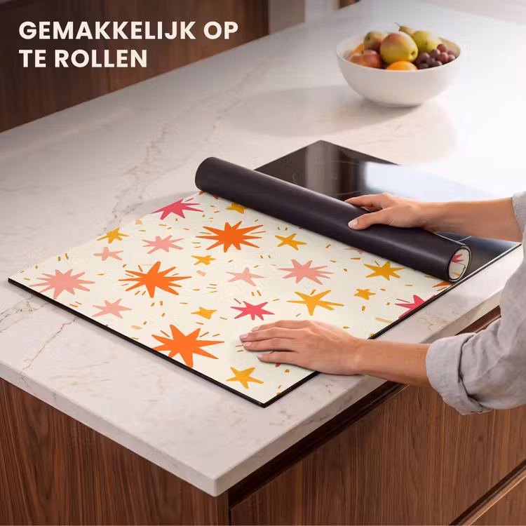 Inductie beschermer - Sterren - Speels - Kleurrijk — 7