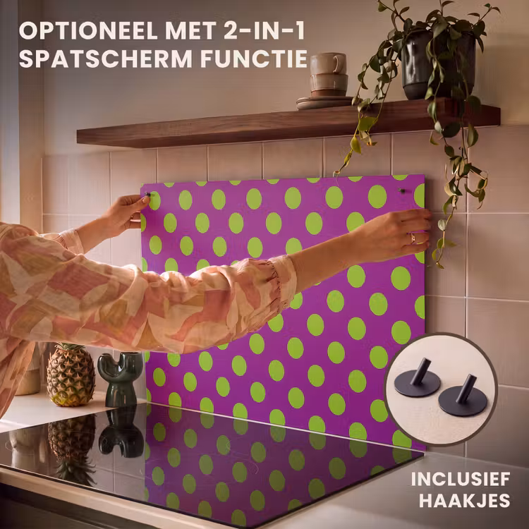 Inductie beschermer - Stippen - Klassiek - Groen — 10