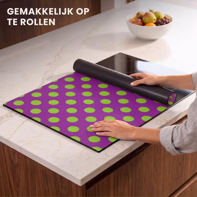 Inductie beschermer - Stippen - Klassiek - Groen — 7