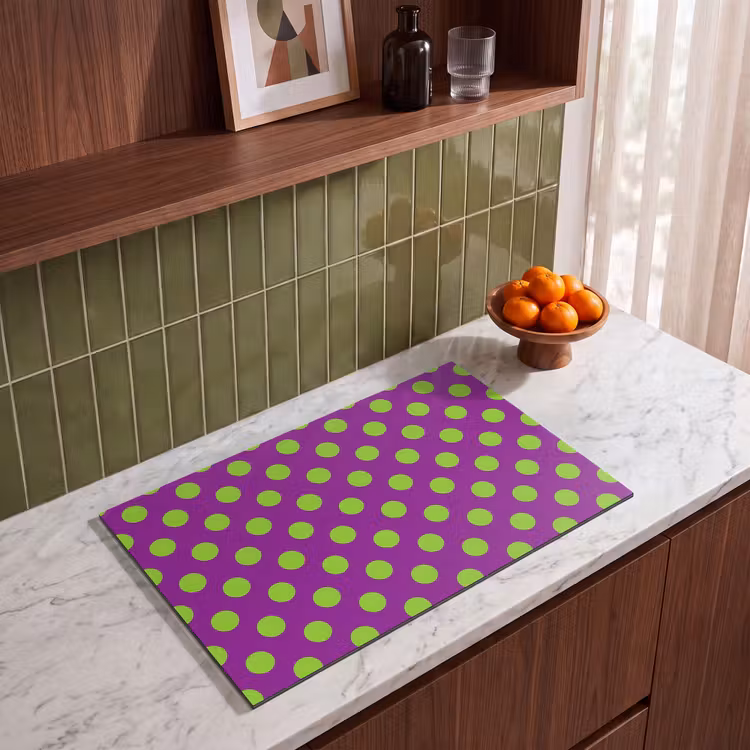 Inductie beschermer - Stippen - Klassiek - Groen — 8