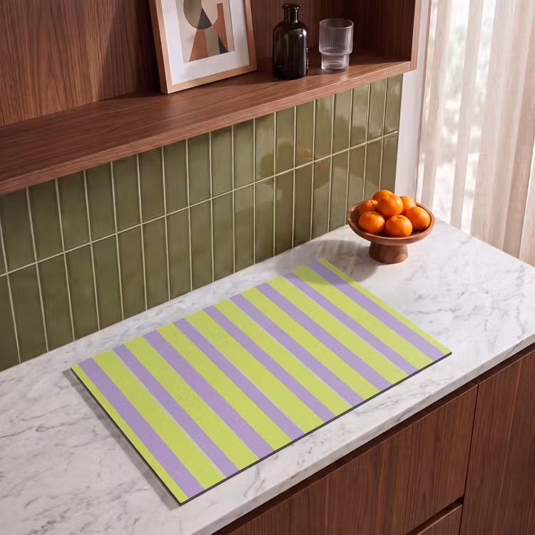 Inductie beschermer - Strepen - Patroon - Groen — 8