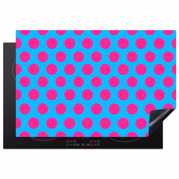 Inductie beschermer - Stippen - Klassiek - Roze — 1