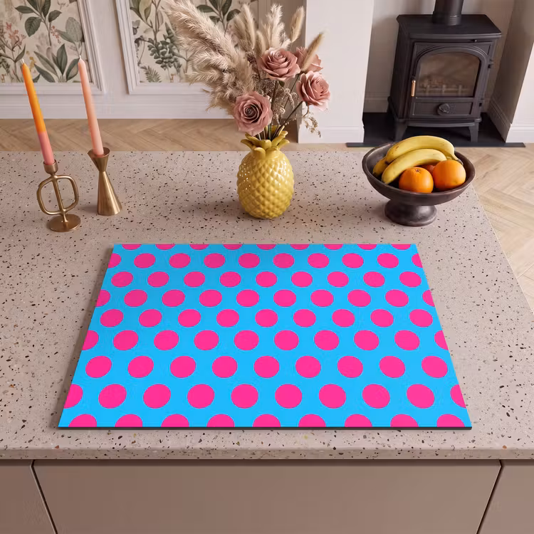 Inductie beschermer - Stippen - Klassiek - Roze — 2
