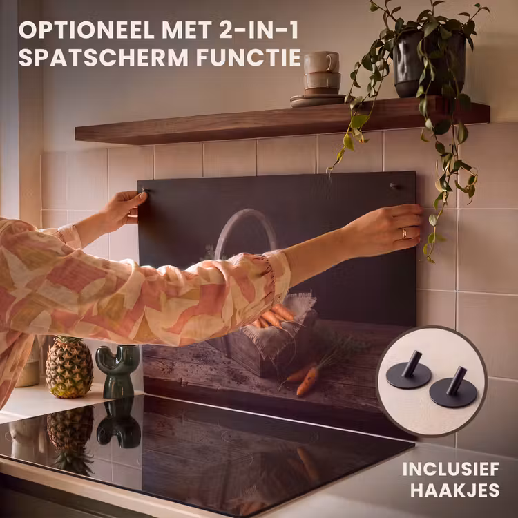 Inductie beschermer - Wortels - Mand - Eten — 10