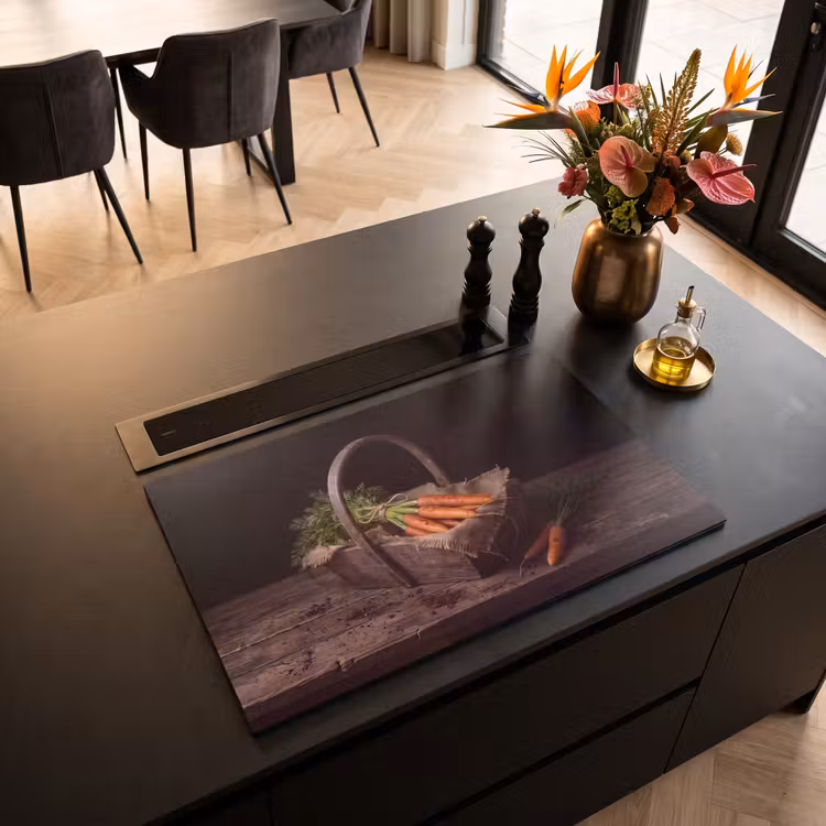Inductie beschermer - Wortels - Mand - Eten — 5