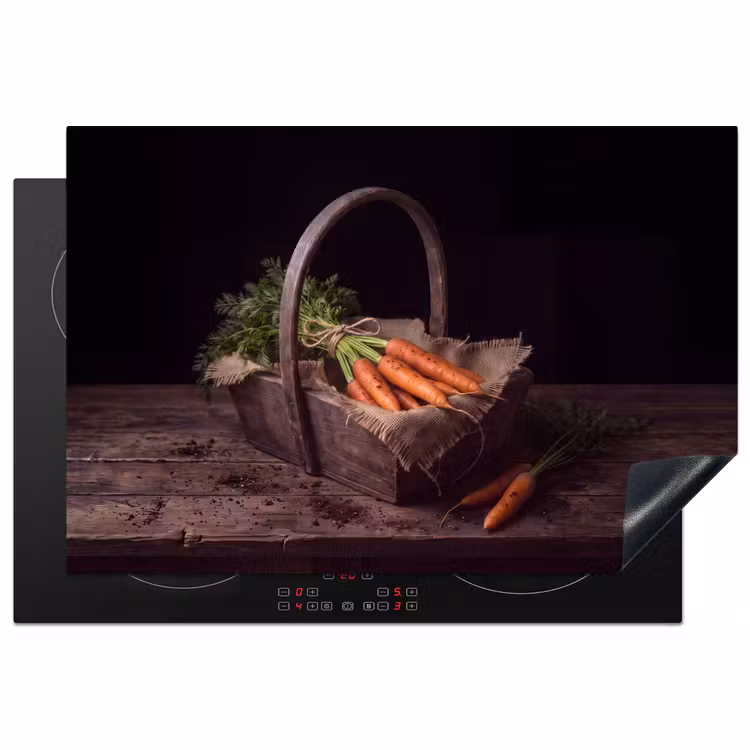 Inductie beschermer - Wortels - Mand - Eten — 1