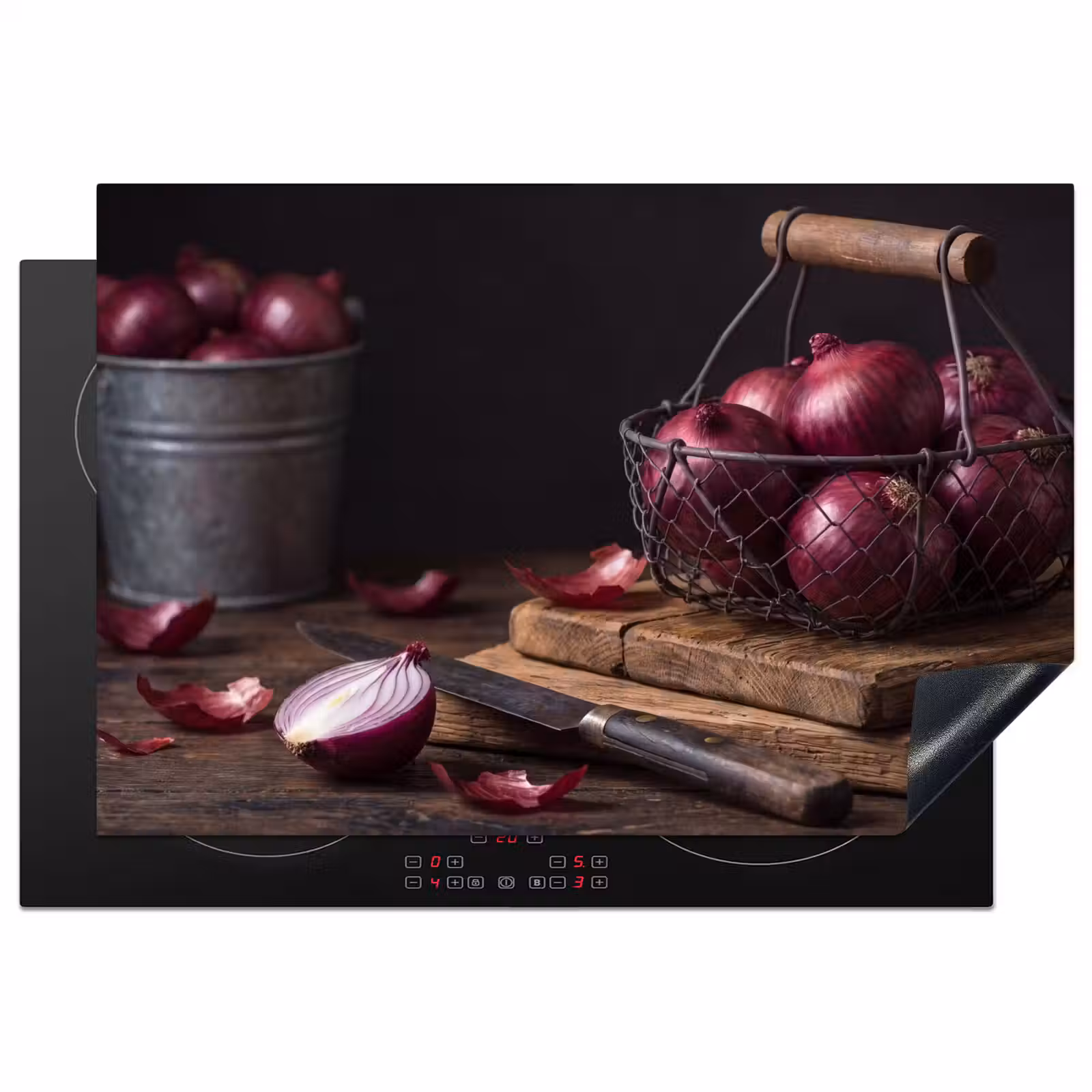 Inductie beschermer - Ui - Eten - Rustiek — 1