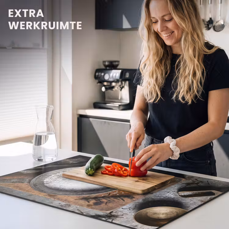 Inductie beschermer - Zout - Keuken - Rustiek — 4
