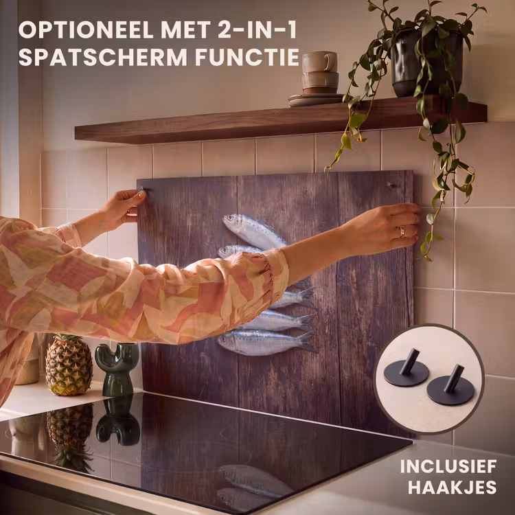 Inductie beschermer - Vis - Hout - Eten — 10