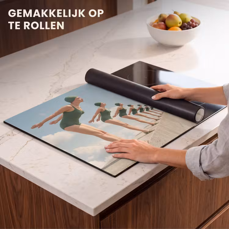 Inductie beschermer - Vrouwen - Duikhouding - Wolken — 7