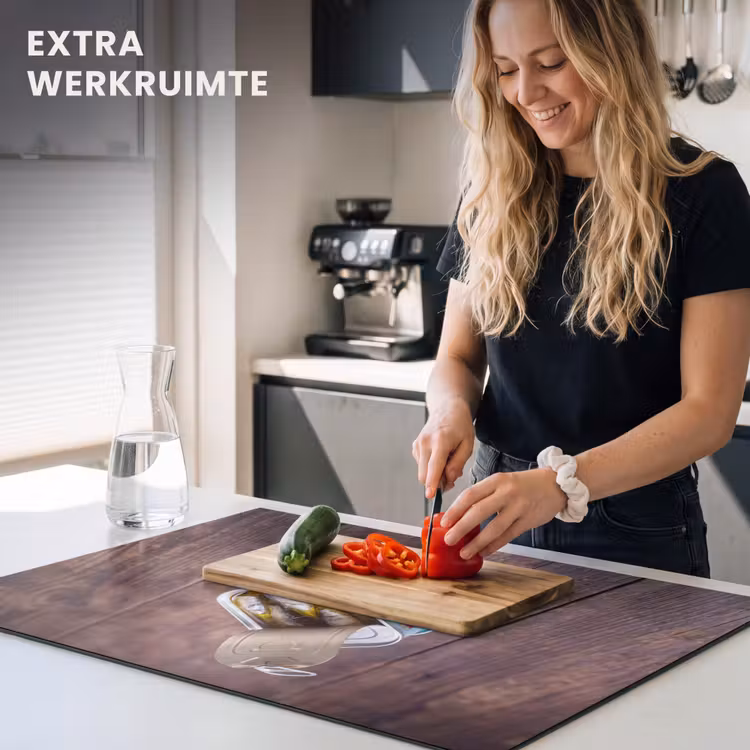 Inductie beschermer - Vis - Blikjes - Keuken — 4