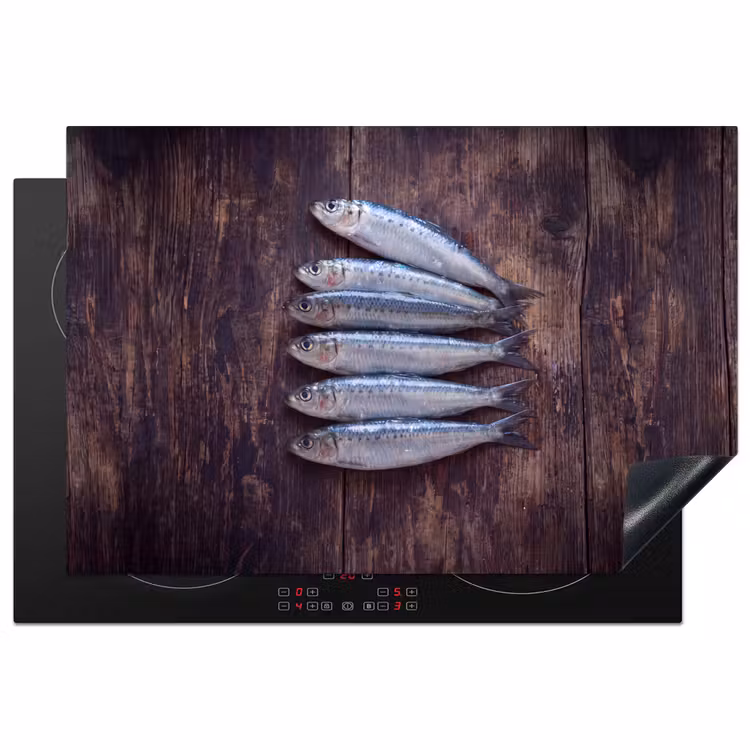Inductie beschermer - Vis - Hout - Eten — 1