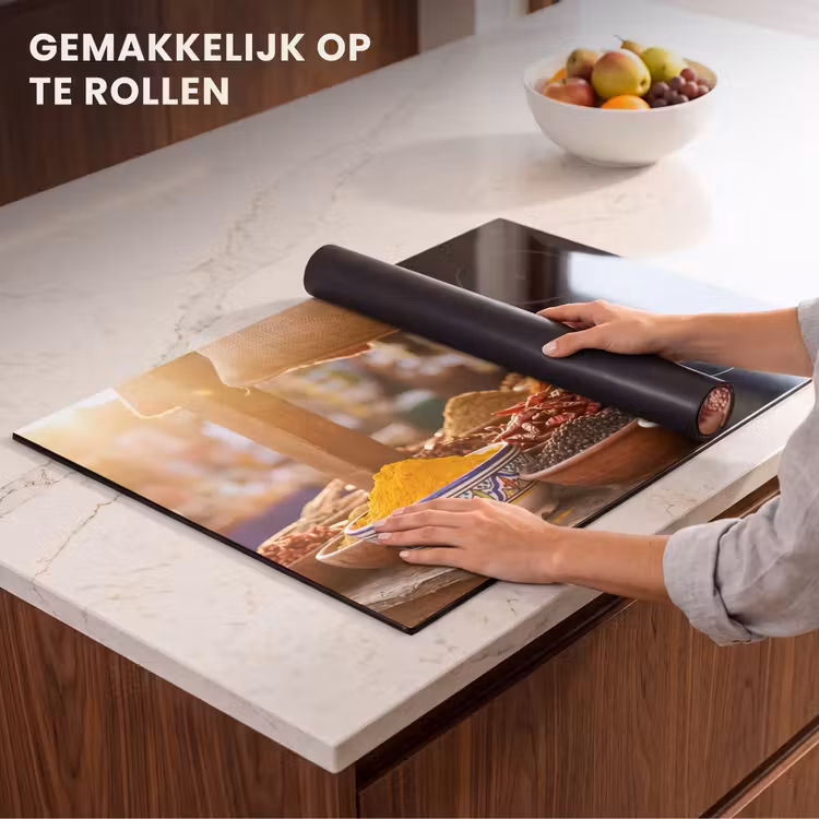 Inductie beschermer - Specerijen - Markt - Kleurrijk — 7