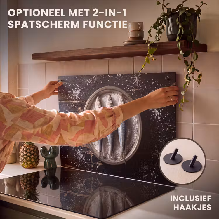 Inductie beschermer - Vis - Zout - Eten — 10