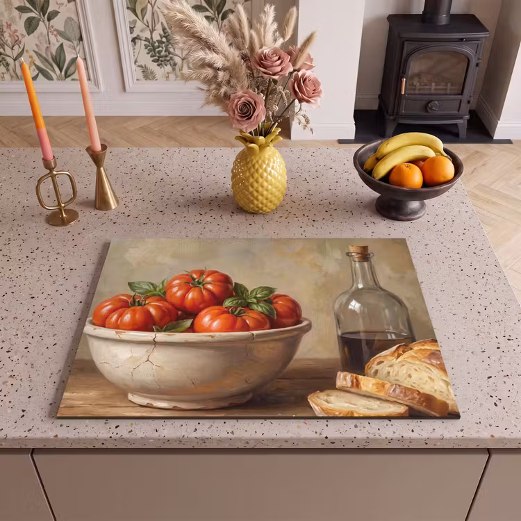 Inductie beschermer - Tomaten - Kom - Eten — 2