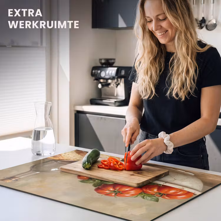 Inductie beschermer - Tomaten - Kom - Eten — 4