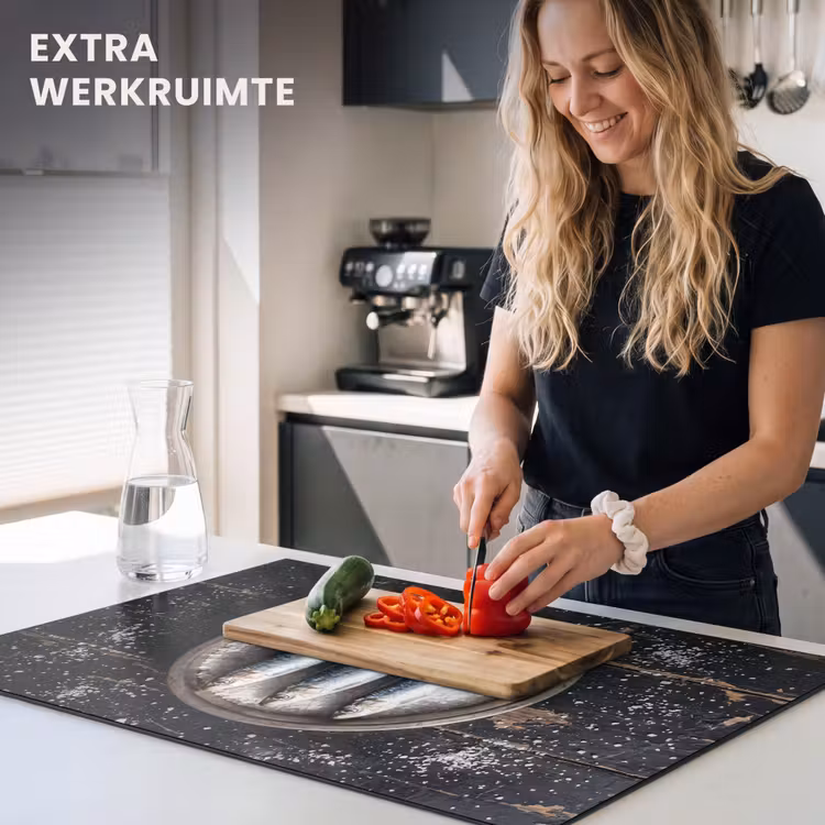 Inductie beschermer - Vis - Zout - Eten — 4