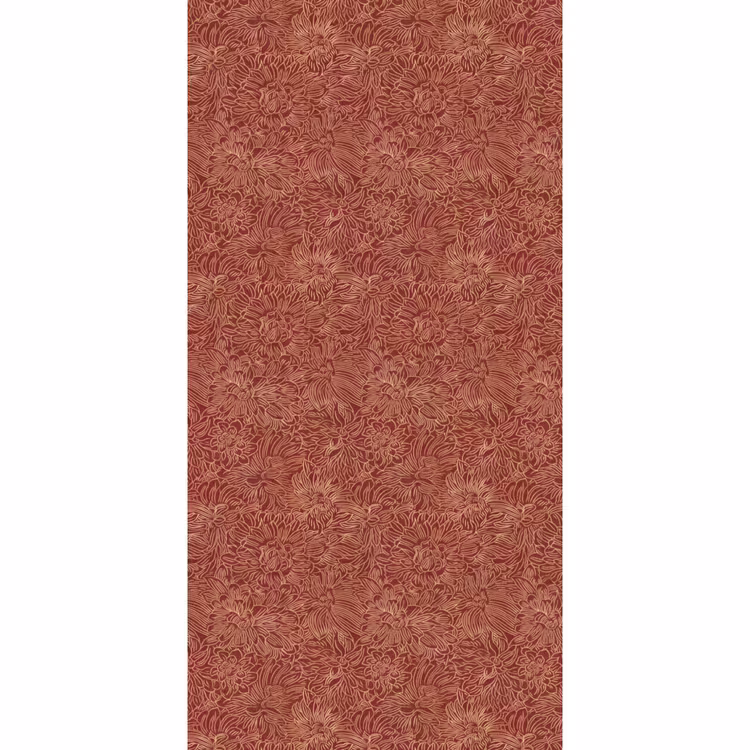 Behang - Bloemen - Motief - Rood — 2