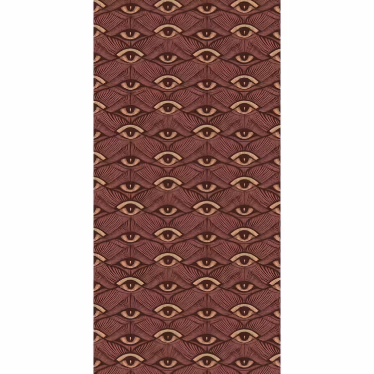 Behang - Mystiek - Ogen - Bruin — 2