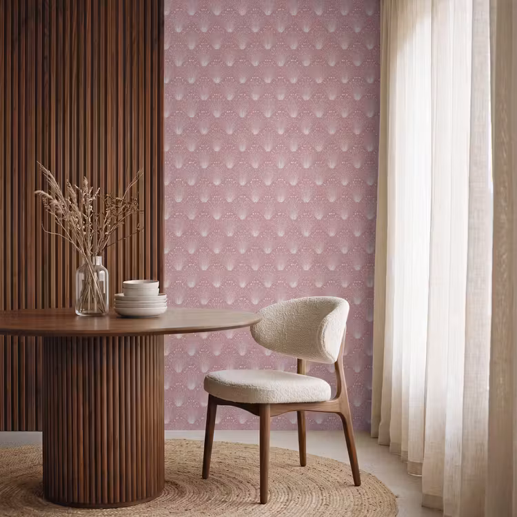 Behang - Trendy - Patroon - Roze — 4