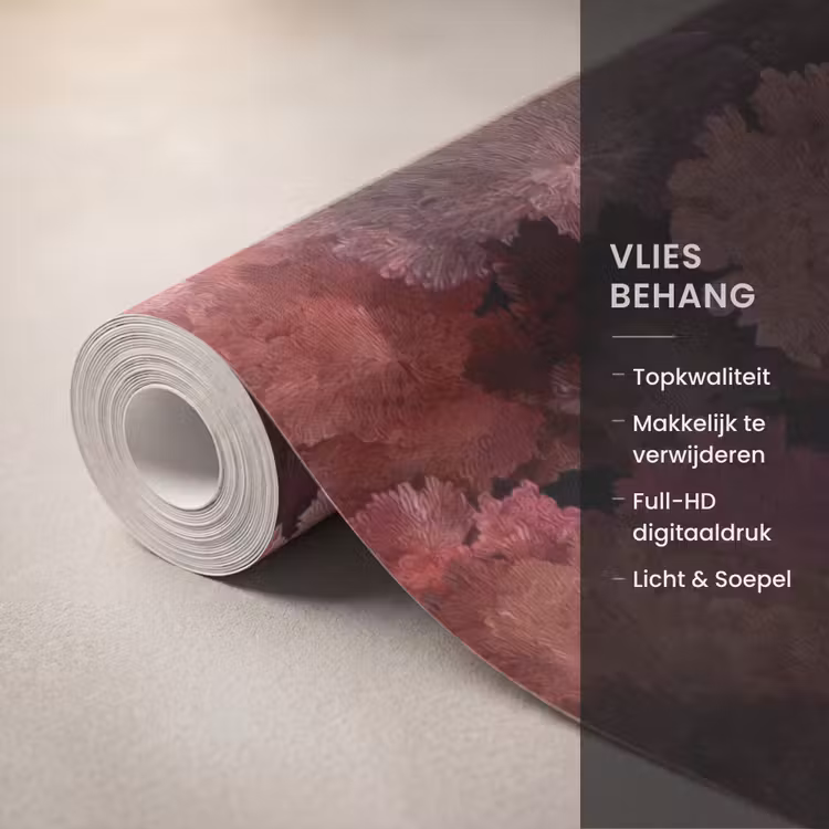 Behang - Koraal - Textuur - Kleurrijk — 3