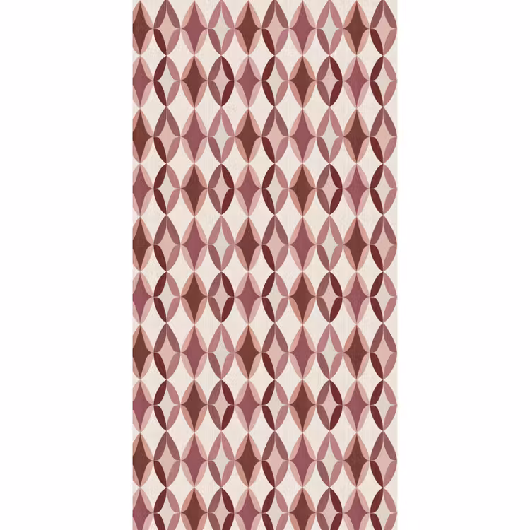 Behang - Ovaal - Textuur - Roze β 2