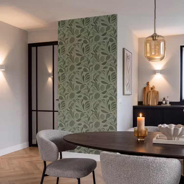 Behang - Sereen - Bladeren - Groen — 5