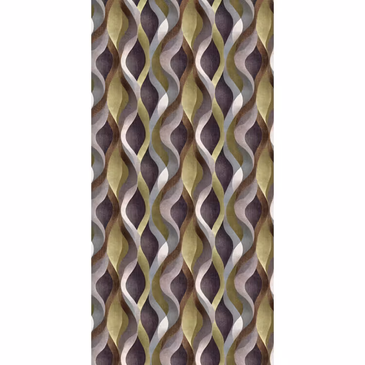 Behang - Retro - Banen - Kleurrijk — 2