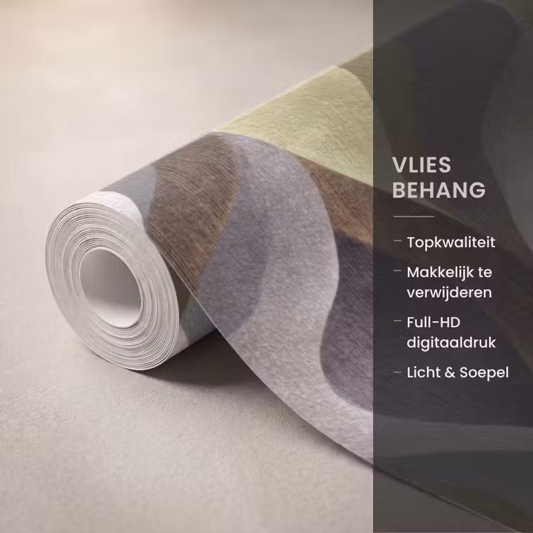 Behang - Retro - Banen - Kleurrijk — 3
