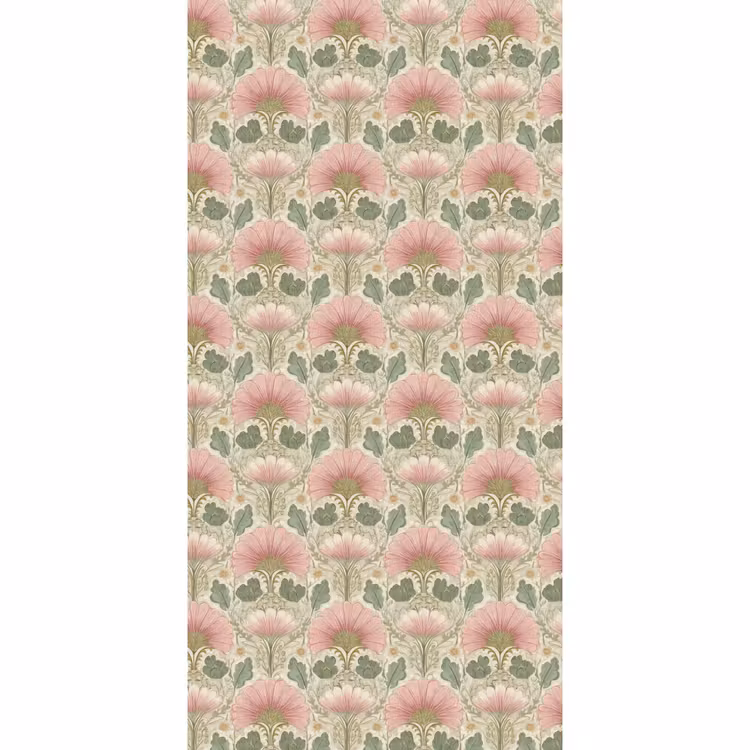 Behang - Klassiek - Patroon - Roze — 2
