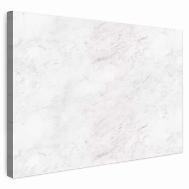 Buiten canvas - Wit - Marmer - Grijze aders — 1