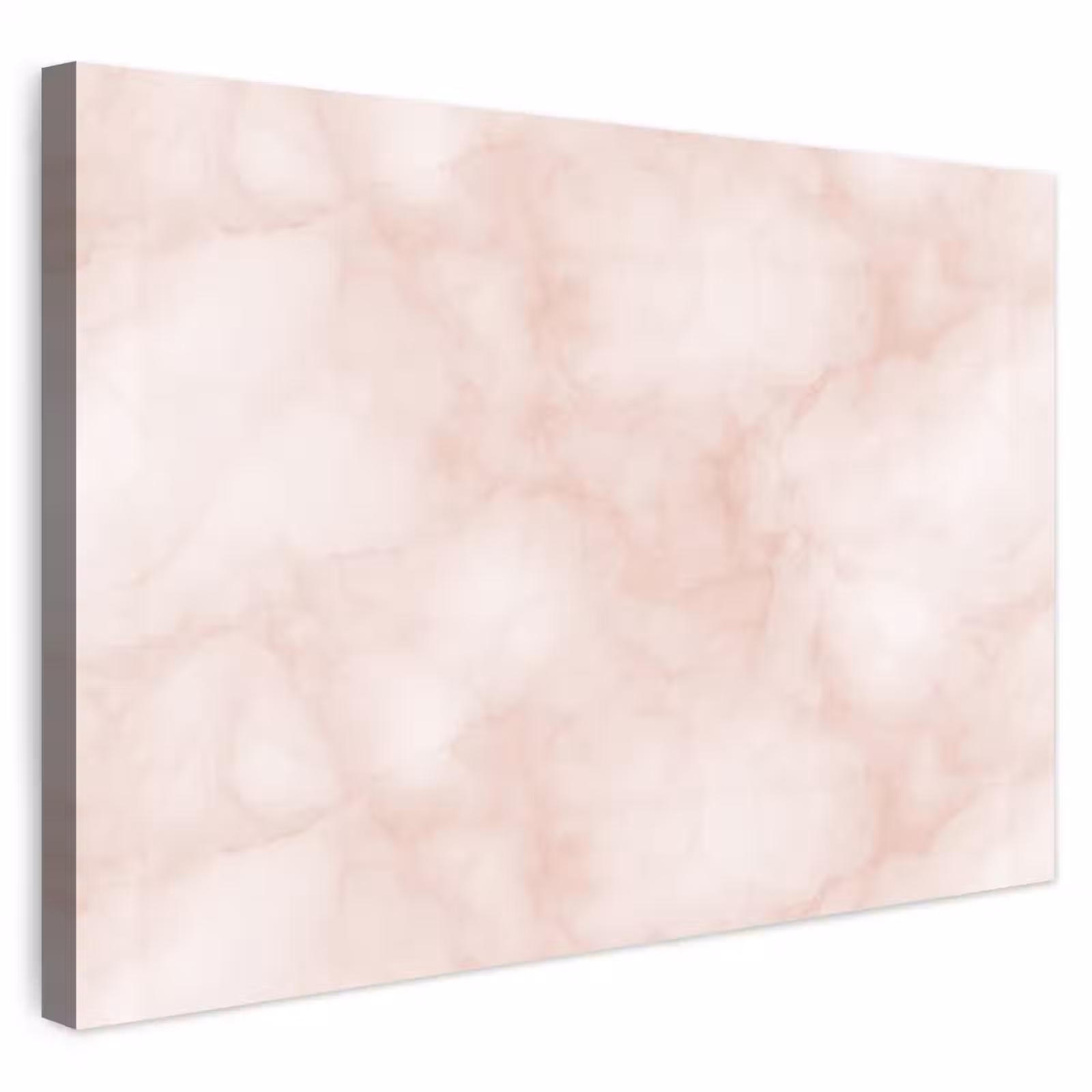 Buiten canvas - Roze - Marmer - Crème — 1