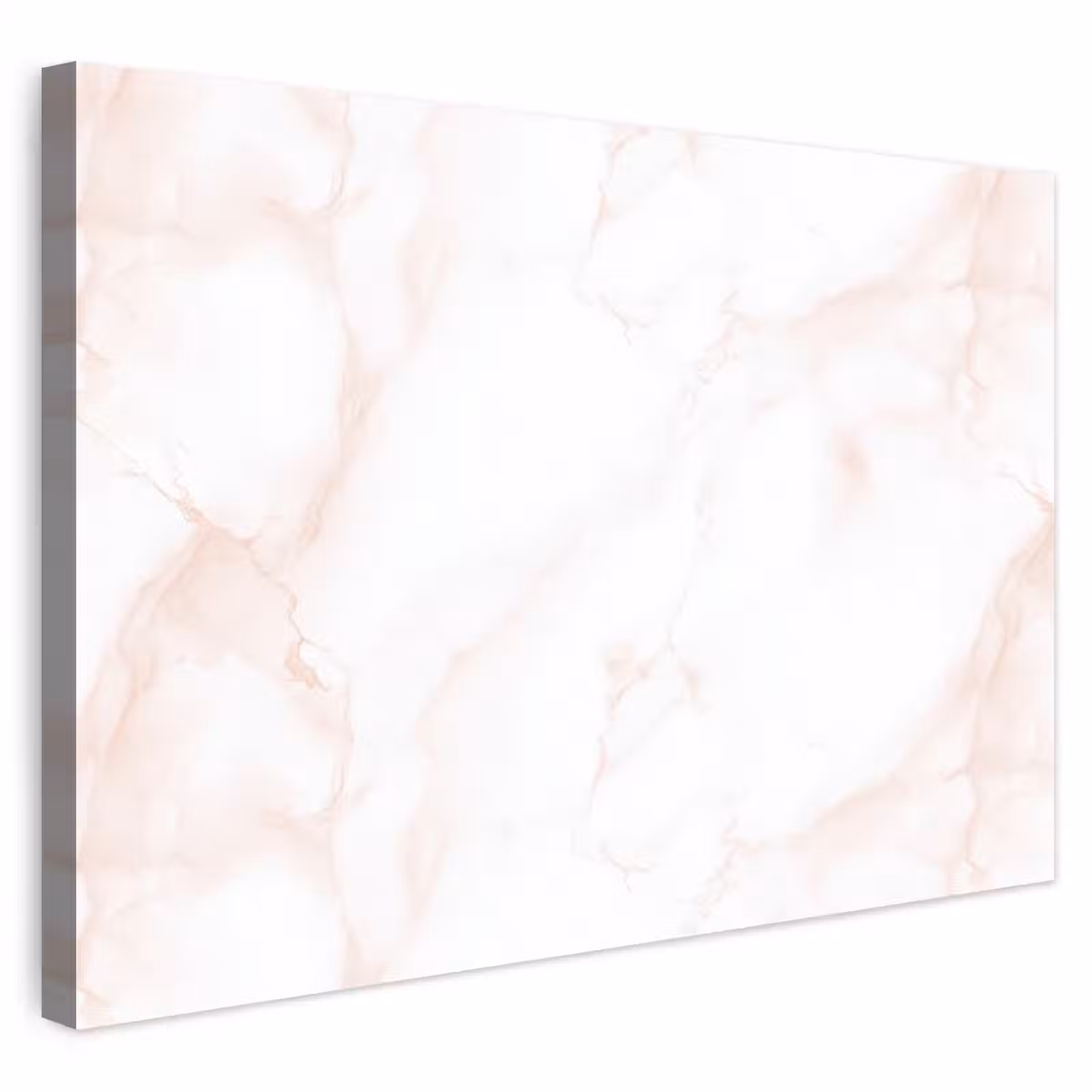 Buiten canvas - Zalmroze - Marmer - Aders — 1